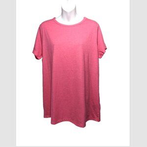 NWOT Torrid Classic Fit Everyday Jersey Crew Neck Tee Bublegum 00 (Meduim)